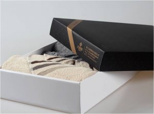 潔麗雅毛巾禮盒純棉加厚2條裝商務(wù)面巾年會(huì )福利